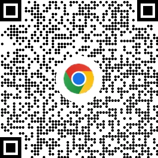 QR kôd za preuzimanje preglednika Chrome na mobilni uređaj
